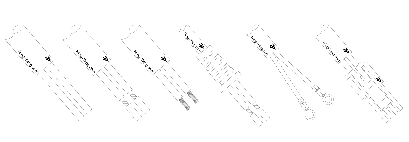 Europe Power Cord, Type C, VDE, TUV, KEMA, OVE, N, S, FI, D, CEBEC certified 2 pins CEE 7/16 Plug