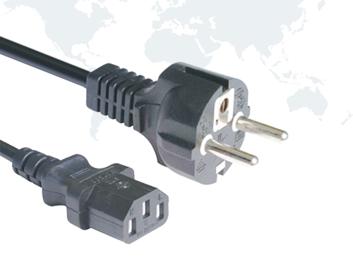 Europe Germany VDE SCHUKO Plug end IEC 60320 C13
