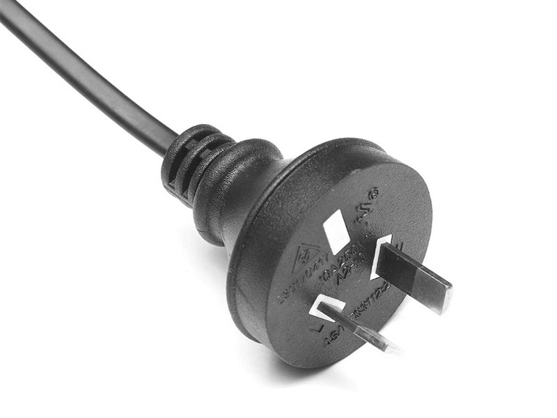 Australia Power Cord 2 pins AS/NZS 3112 plug